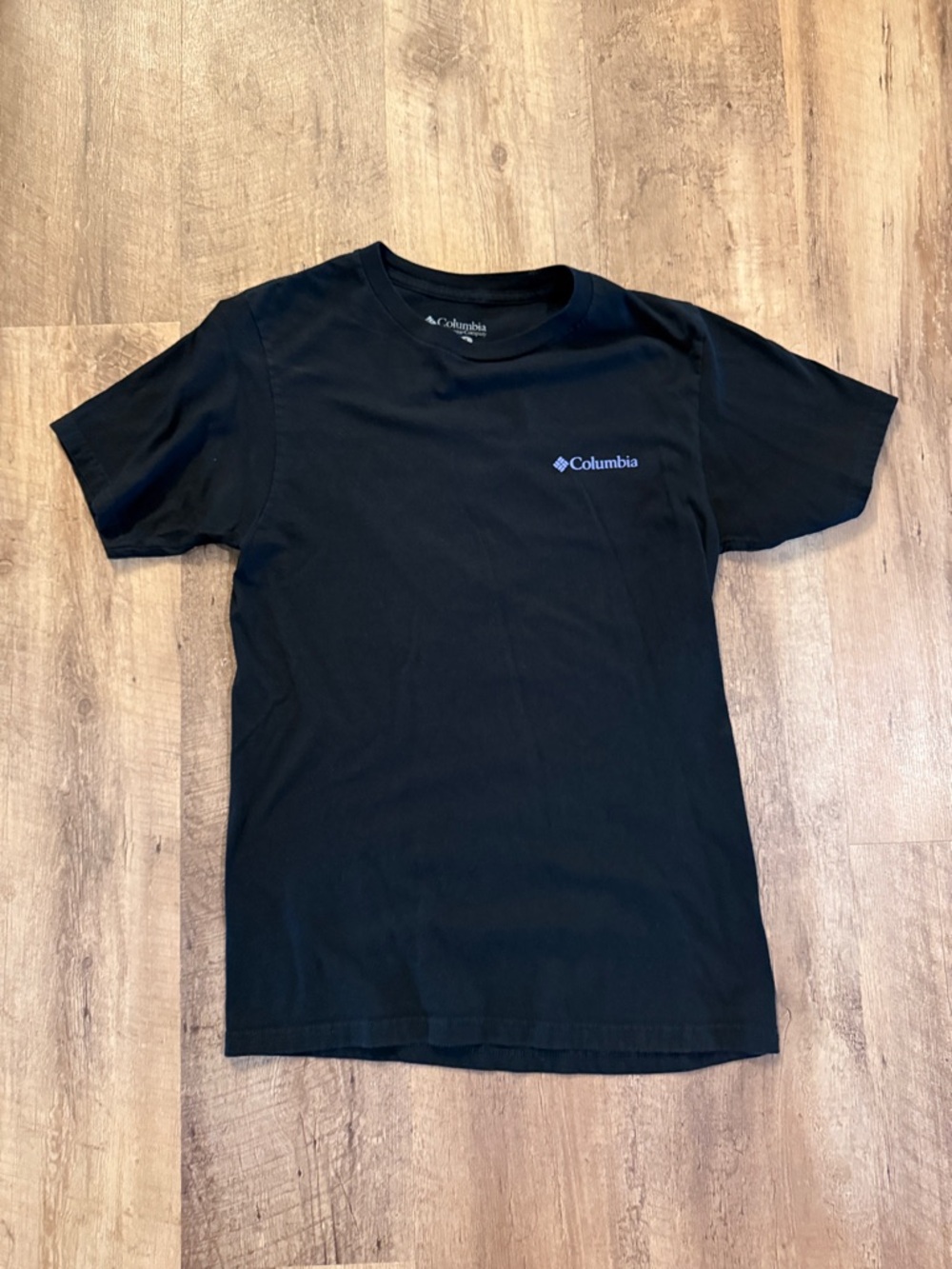 Columbia Black Short Sleeve Logo Tee